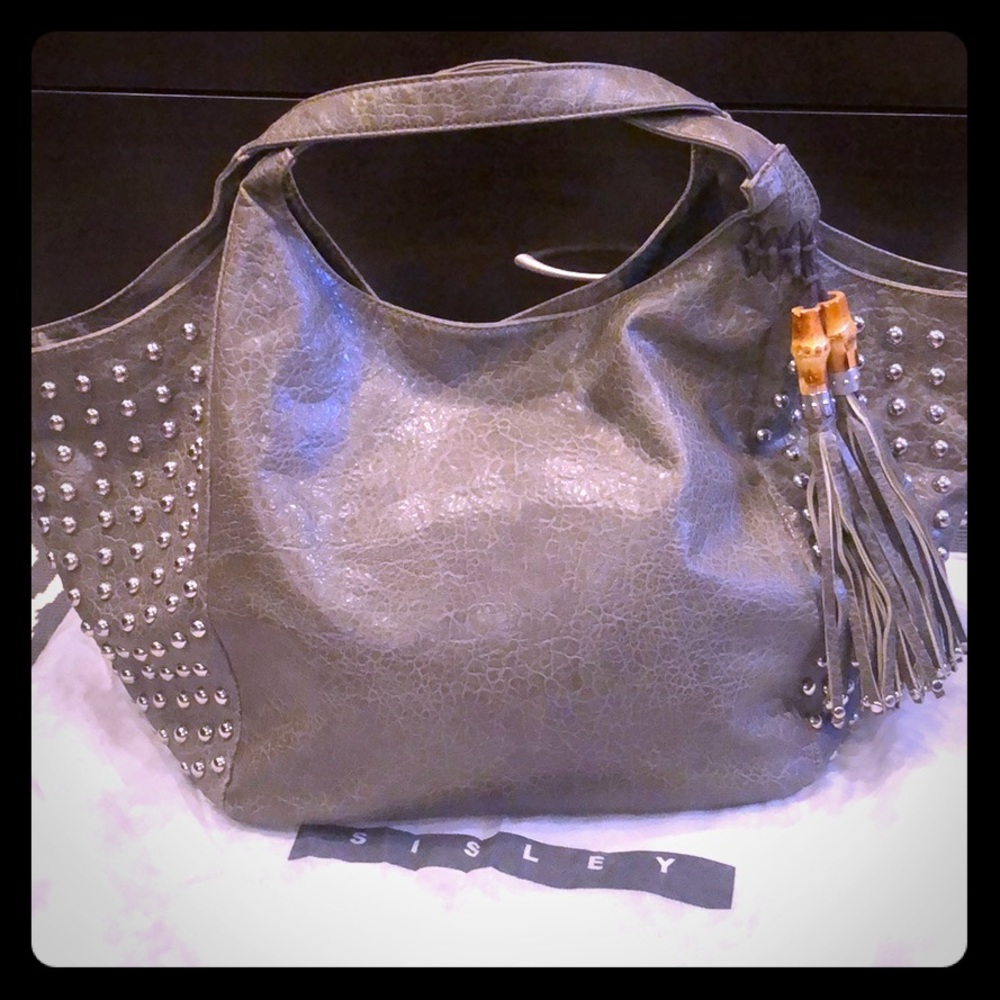 Large studded Tote.